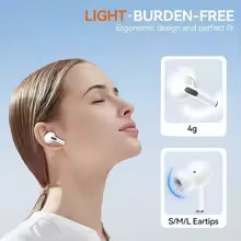 Wireless Bluetooth Earphones HiFi Sound Headphones Sport Headset True Noise Canceling Earbuds for IPhone and Android